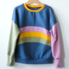 Mitwachsendes Sweatshirt Regenbogen